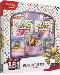 151 Alakazam Ex collection box